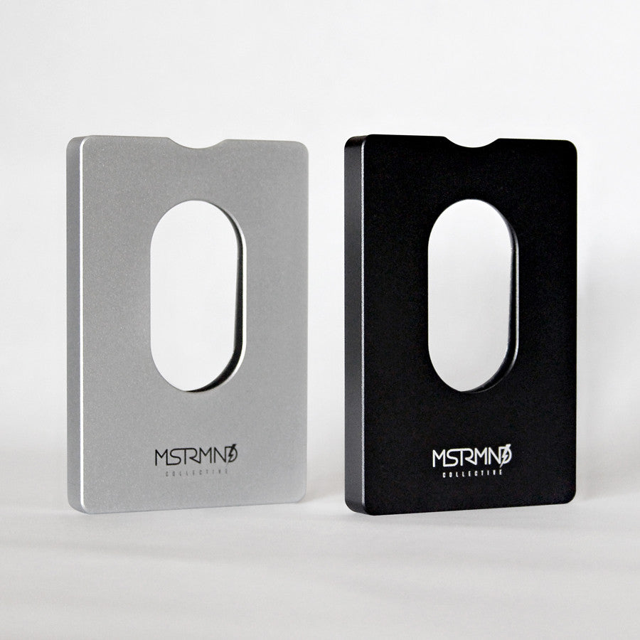 Apex Wallet 2.0 - Black (with Brushed Finish Clip) – MSTRMND Collective ...
